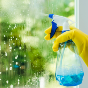 spray bottle clean outdoor window diy cleaning solution