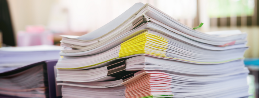 important documents every family should keep stack desk home office bright