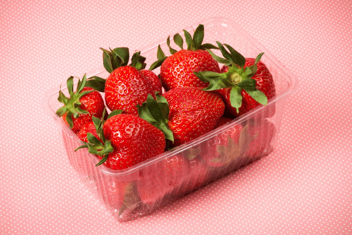 how to store fruit and vegetables carton of fresh strawberries