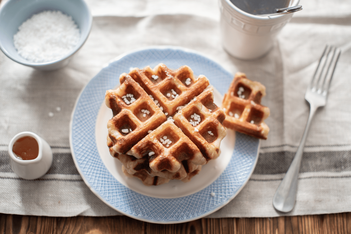Best Liege Belgian waffle