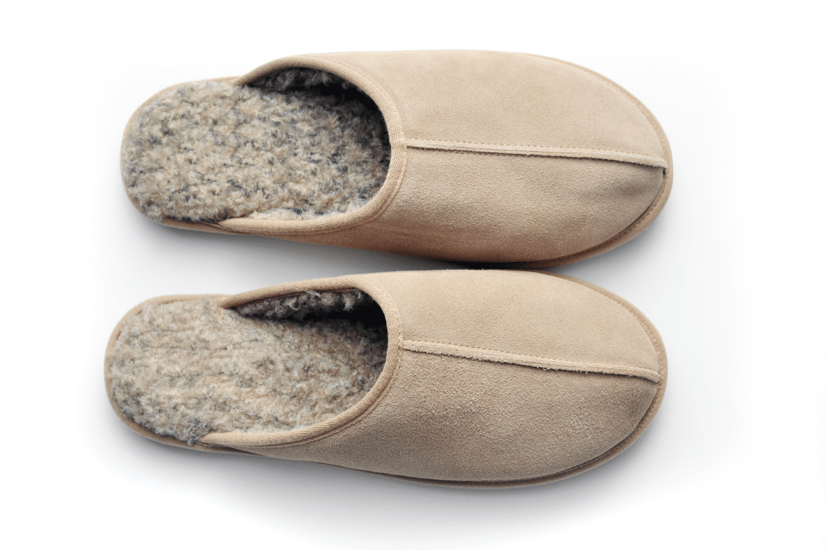 do not put into dryer slippers