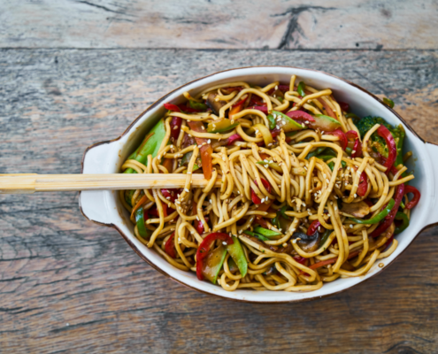 chinese brown sauce recipe best stir fry homemade noodles casserole wood spoon