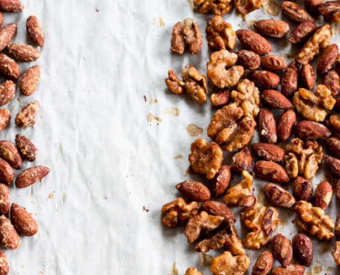 spiced holiday nuts