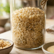 closeup of homemade onion soup mix copycat recipe lipton dip