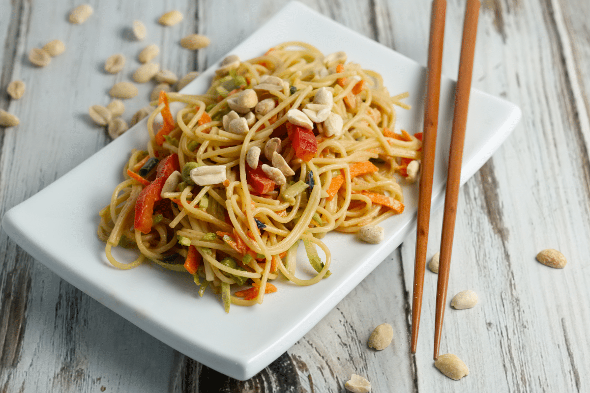 cold noodle salad how to reuse chinese leftovers