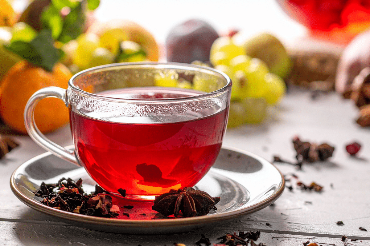 cranberry spiced tea holiday christmas