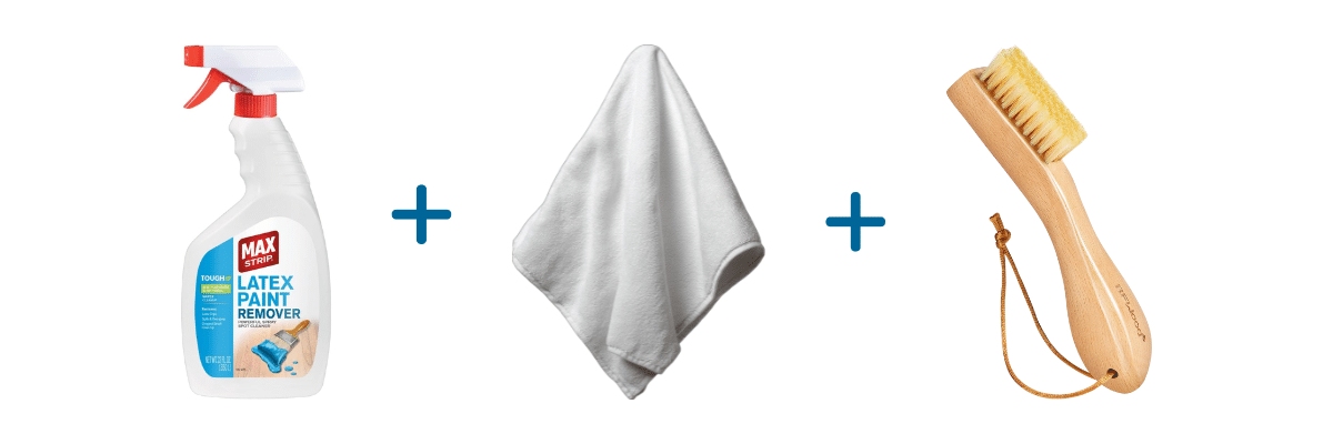 remove paint stains from carpet commercial latex paint remover max strip spray bottle white clean cloth soft brush