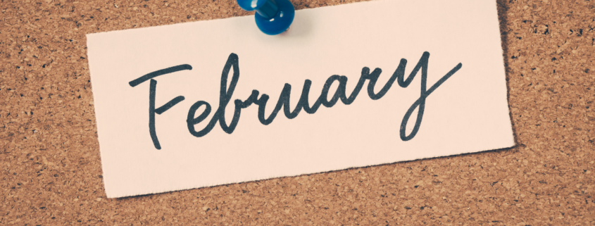 february written on paper pinned to cork board news you can use top news articles