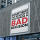 street sign that reads everything happens for a reason how to stop making bad decisions