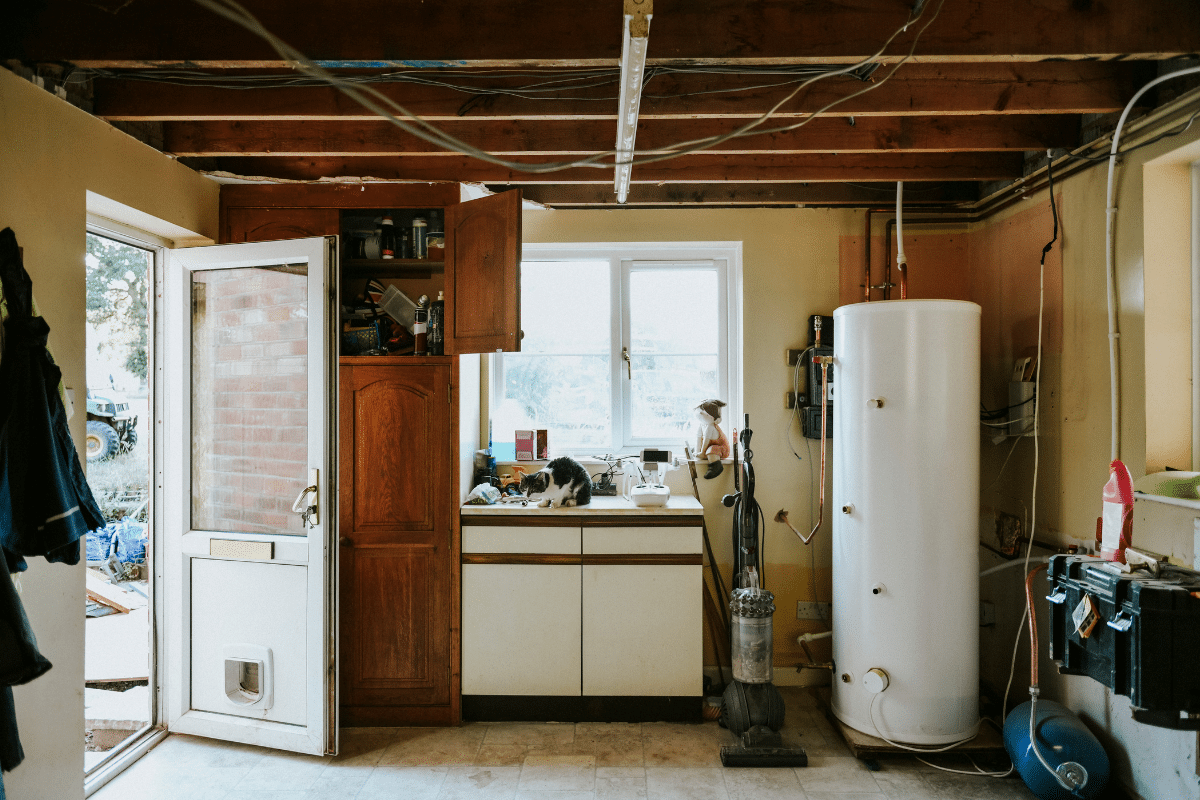 water heater garage insulation blanket lower utility bills