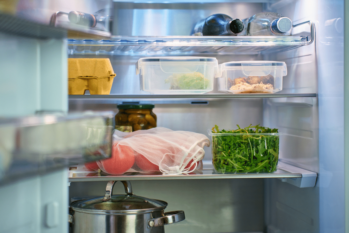 organized refrigerator