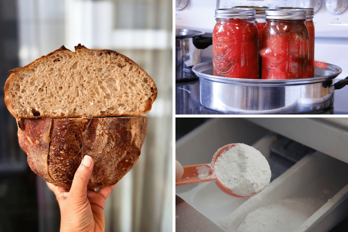small habits to fight inflation at home bake bread can fruit vegetables diy laundry detergent