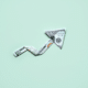 up arrow folded origami hundred dollar bill on green background fight inflation at home