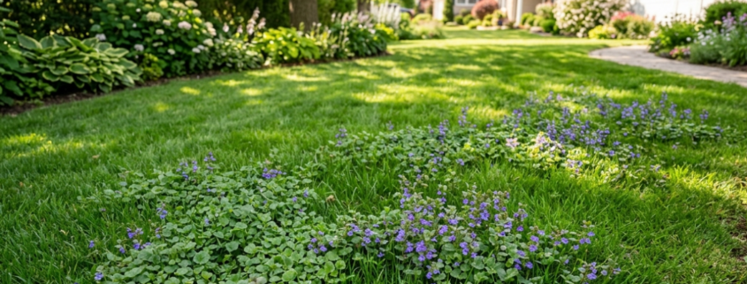 how to get rid of creeping charlie in the lawn weeds ground ivy herbicide