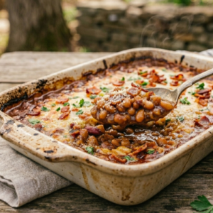 baked beans with bacon recipe