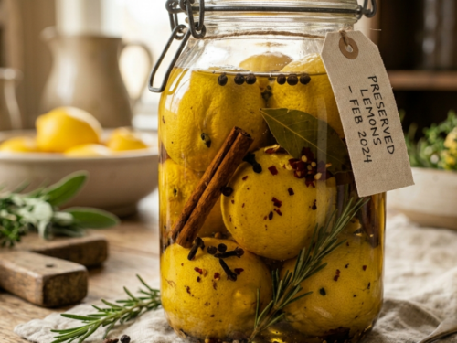Lemons in a Jar (Preserved Lemons Recipe You'll Actually Use
