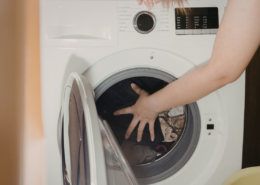 high efficiency washing machine regular detergent in HE washer