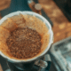 uses for used coffee grounds in the kitchen garden