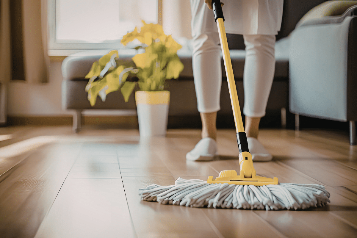 deep clean home before listing it on the market to increase value