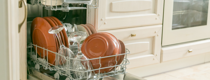 dishwasher not cleaning properly reasons hard water temperature detergent rinse aid