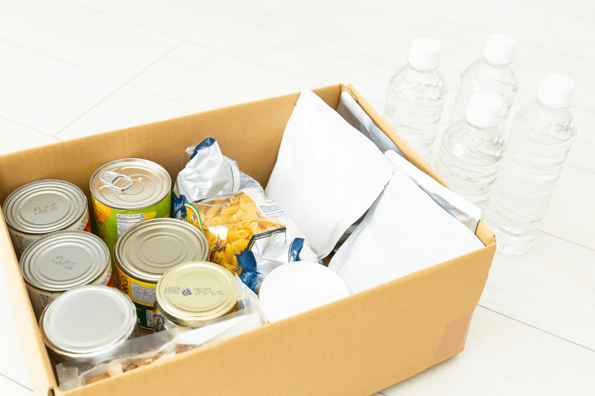 emergency food pantry for hurricane survival
