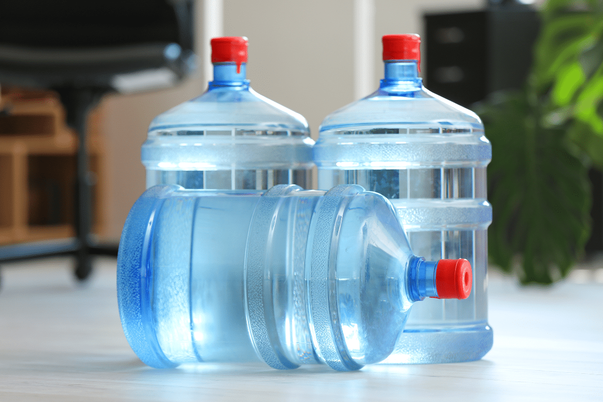 emergency water storage gallons of water
