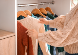 seasonal wardrobe swap sweaters