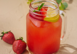Homemade Strawberry Lemonade
