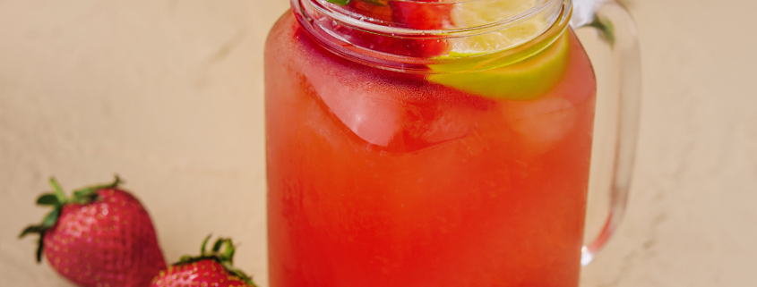 Homemade Strawberry Lemonade