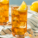 refreshing glasses of iced tea with fresh lemon slices and ice best way to make tea