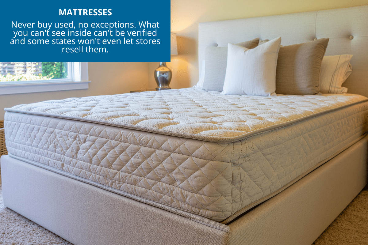 avoid buying a used mattress
