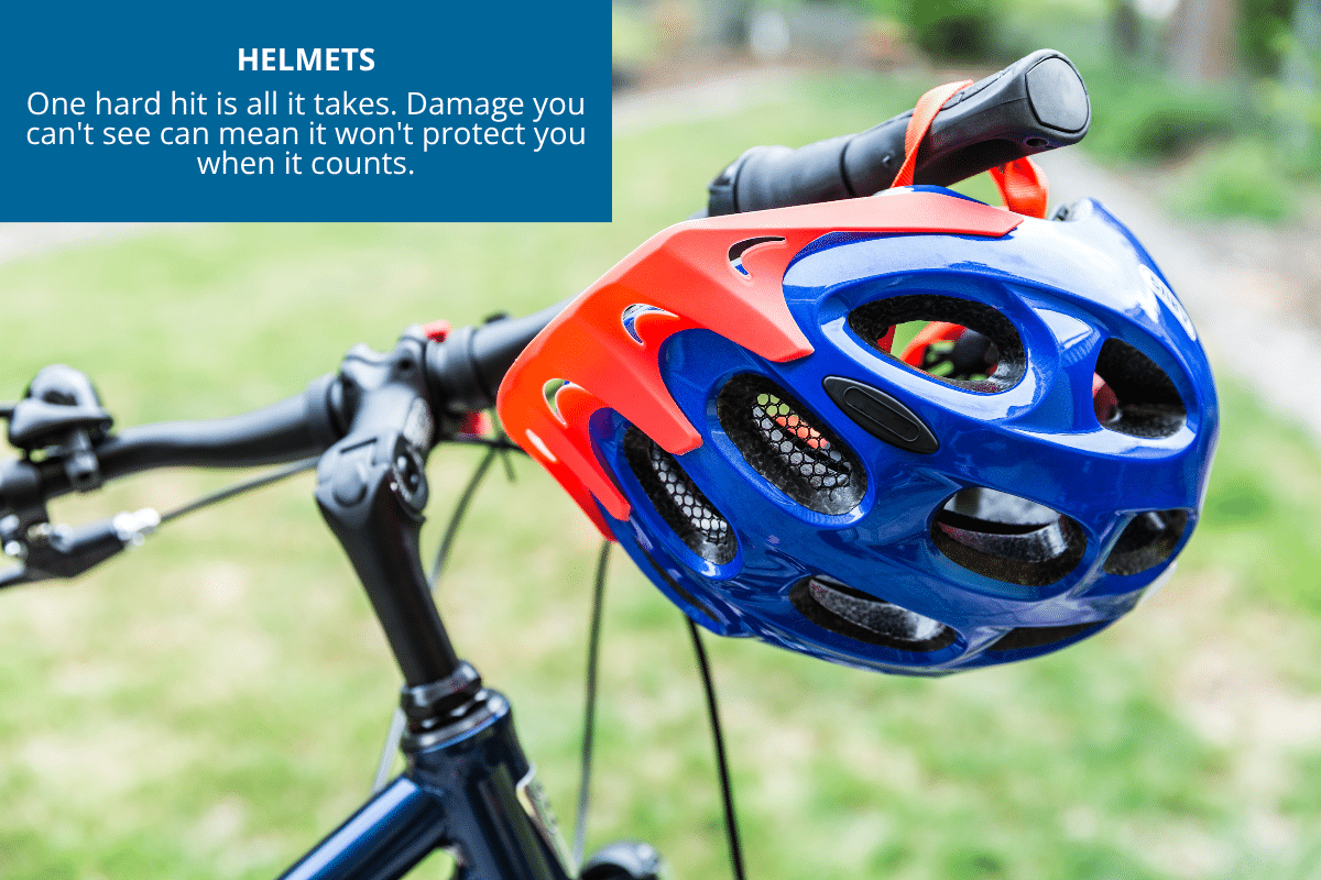 never buy a used helmet