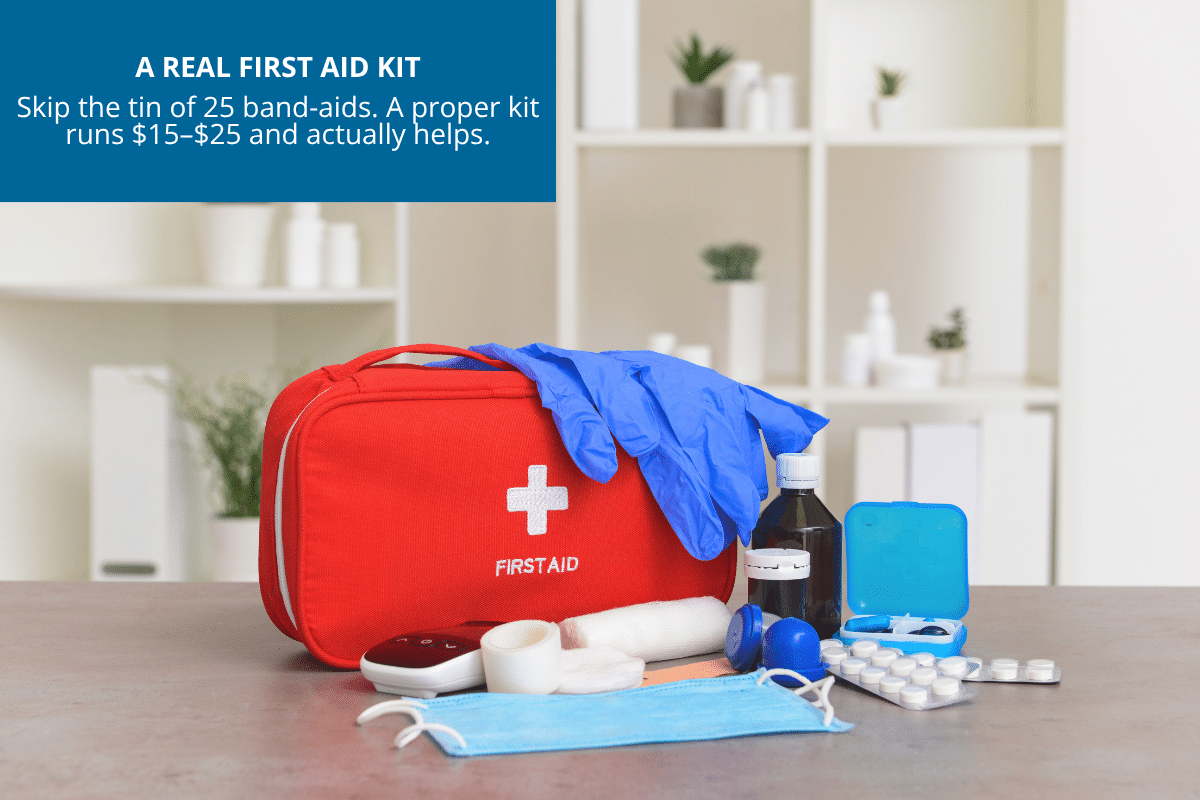 first aid kit