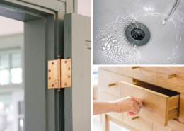 easy home repairs slow sink drain squeaky hinges sticky drawer
