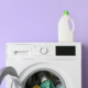 the problem with fabric softener sitting on a washer