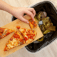leftover pizza