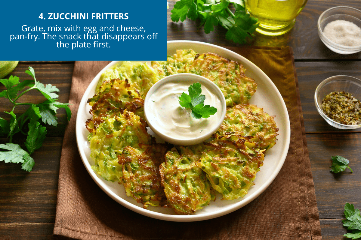 zucchini fritters