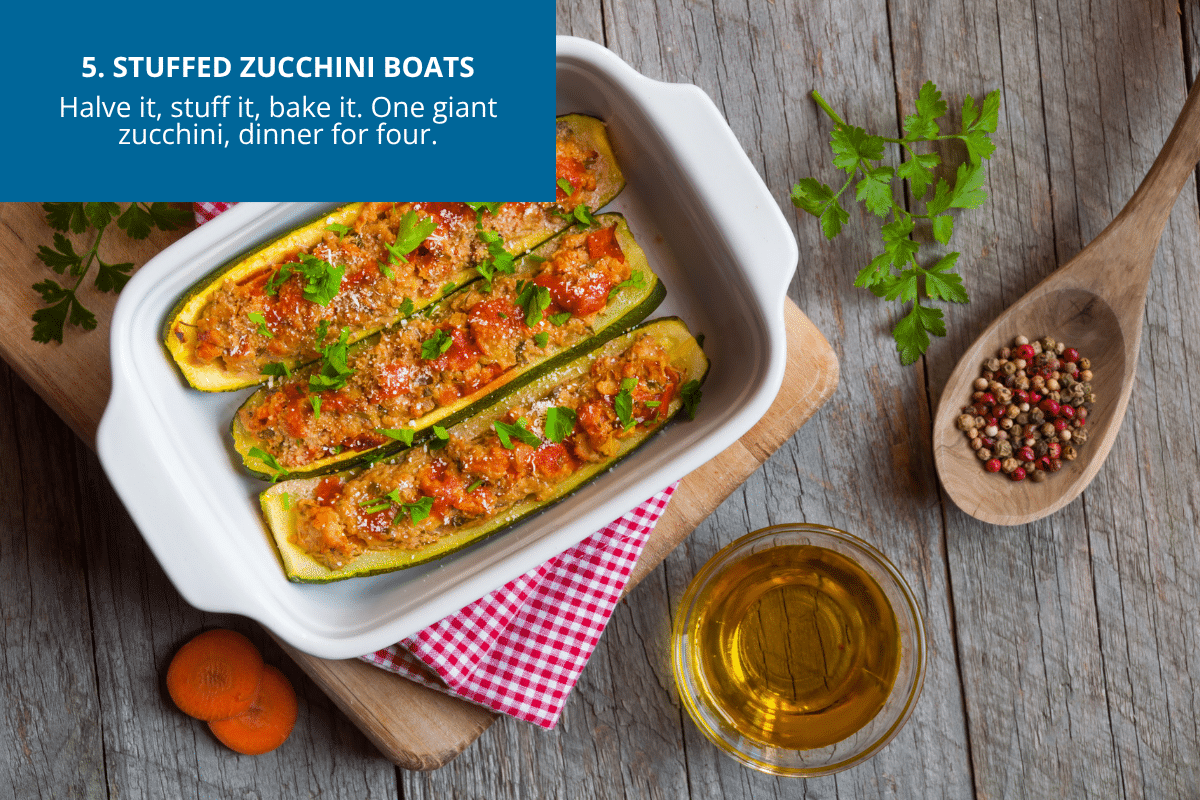 stuffed zucchini boats