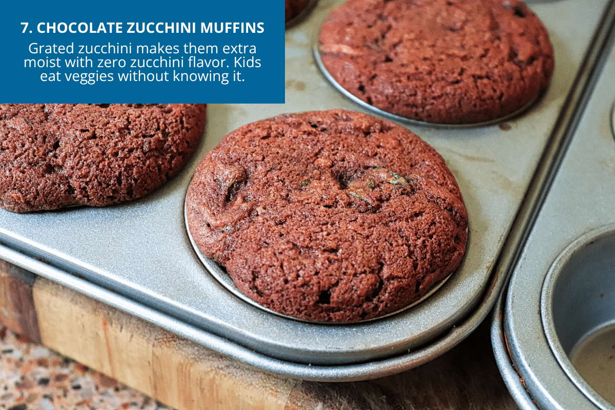 zucchini chocolate muffins or cake
