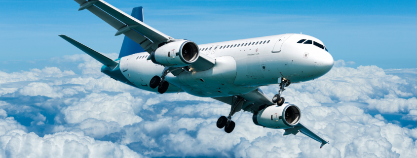 how to fly cheaper airplane in the bright blue sky above the clouds