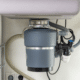 how to use a garbage disposal under cabinet view of unit
