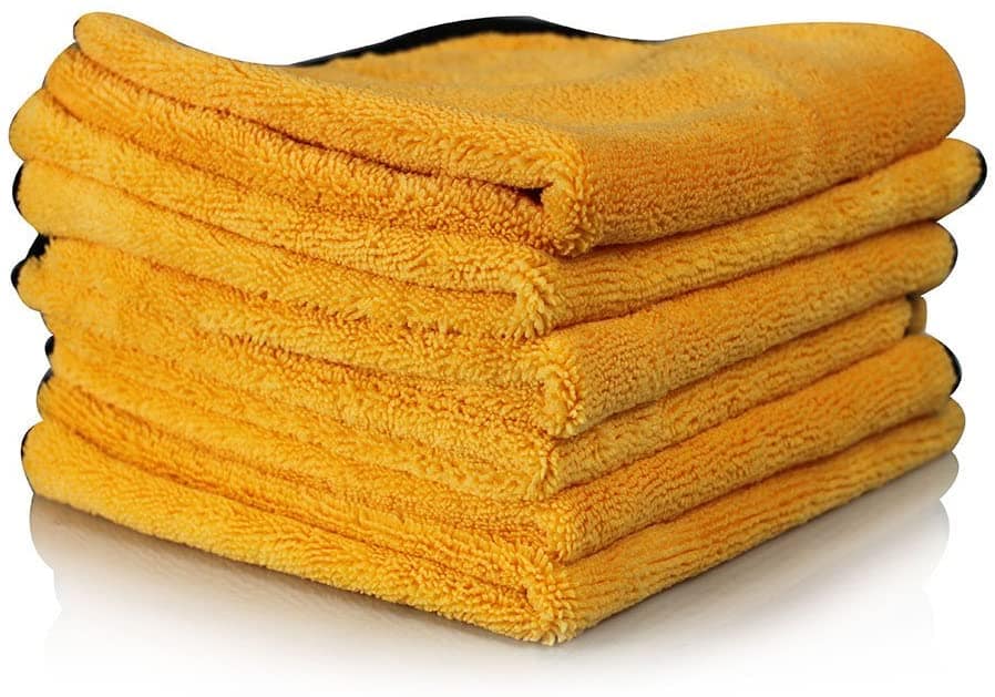 A close up of a towel