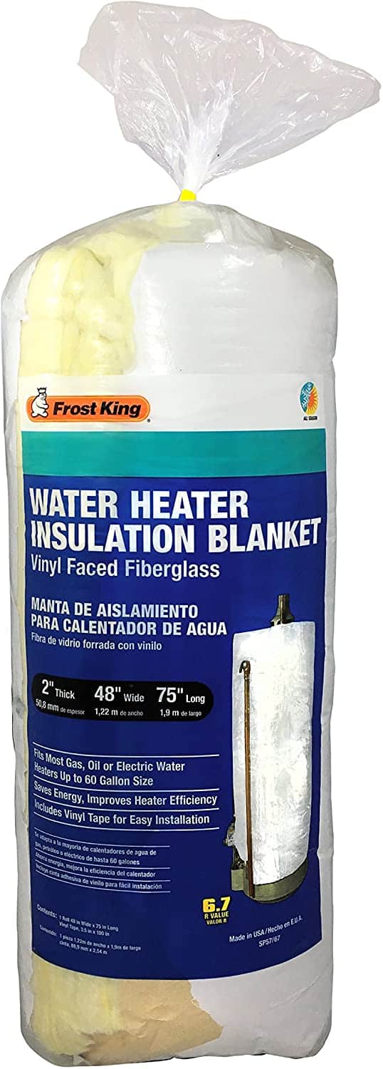water heater insulation blanket