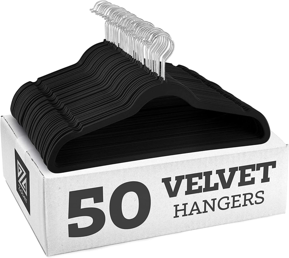 50 velvet hangers