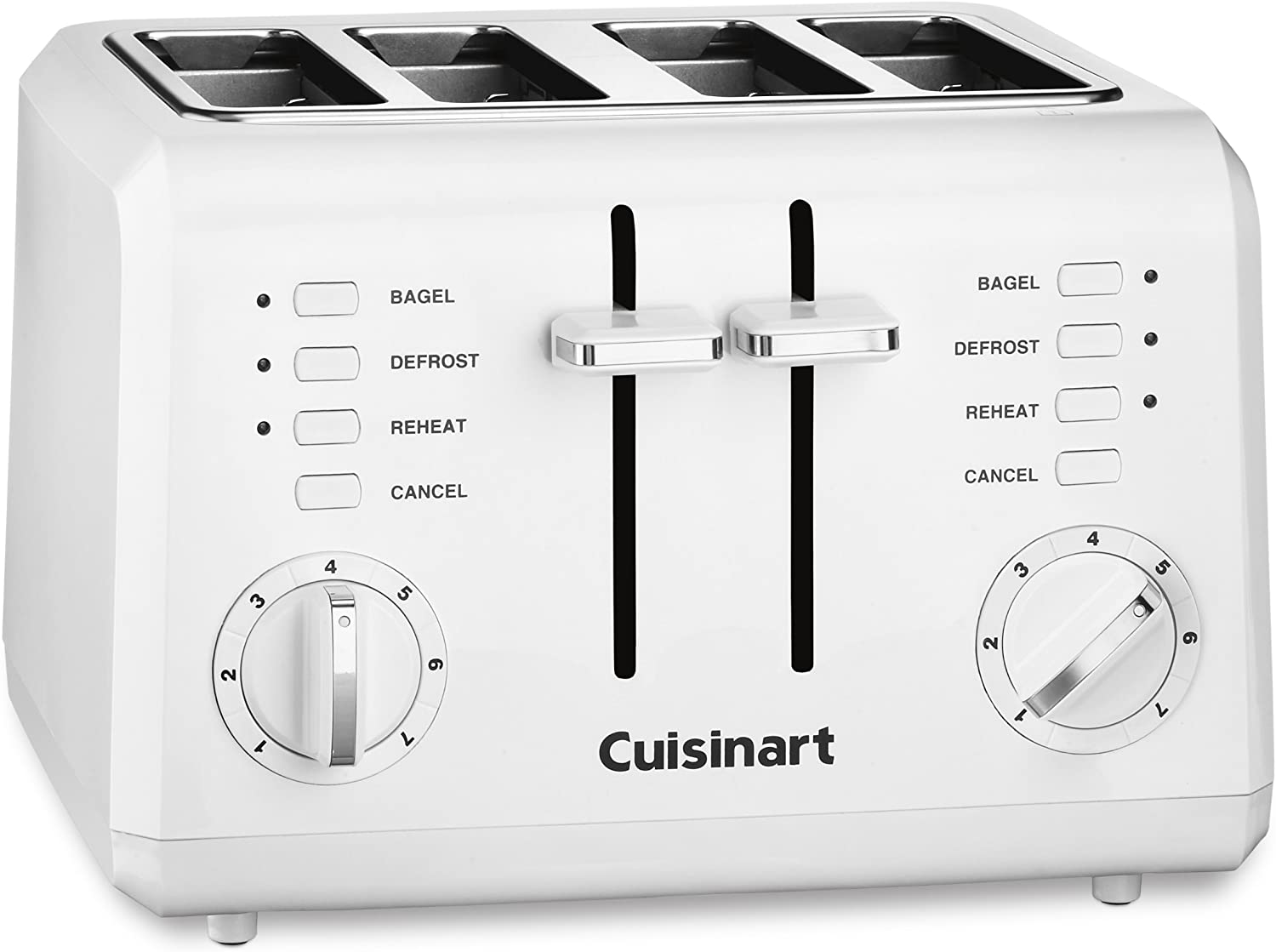 Cuisinart 4-slice compact plastic toaster
