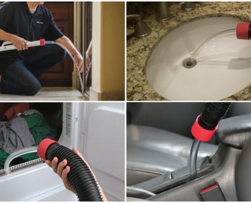 All the ways to use a regular vaccuum cleaner to get into super tight spaces.