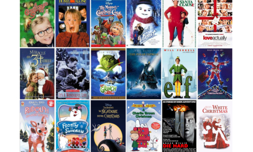 Christmas Movies collage