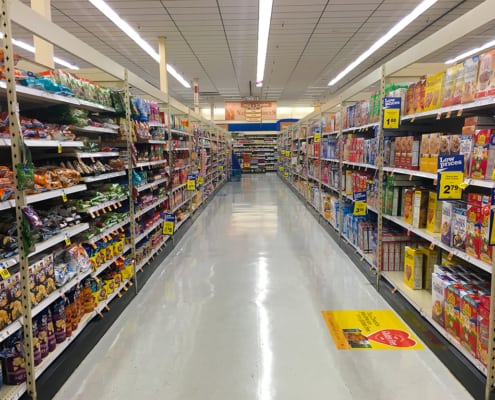 cereal aisle supermarket