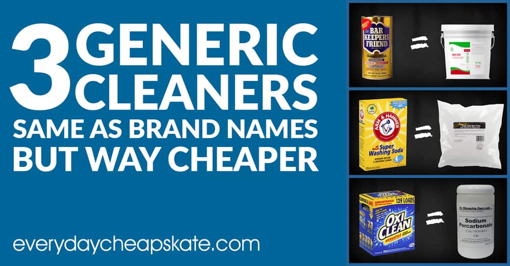 Three Generic Cleaners Same As Brand Names Everyday Cheapskate,Barbecue Sauce Sweet Baby Rays