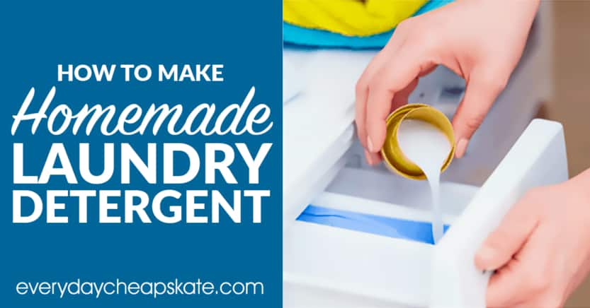 How to Make the Best Homemade Laundry Detergent